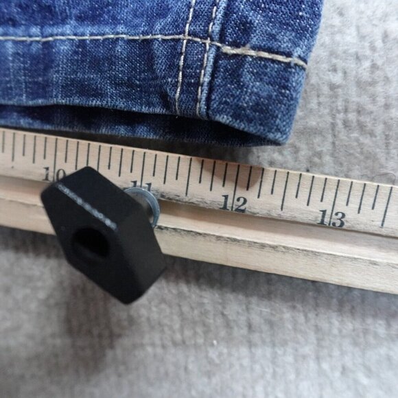 Vintage Southpole Shorts 34 Blue Denim Baggy Loose Y2K - Picture 6 of 10